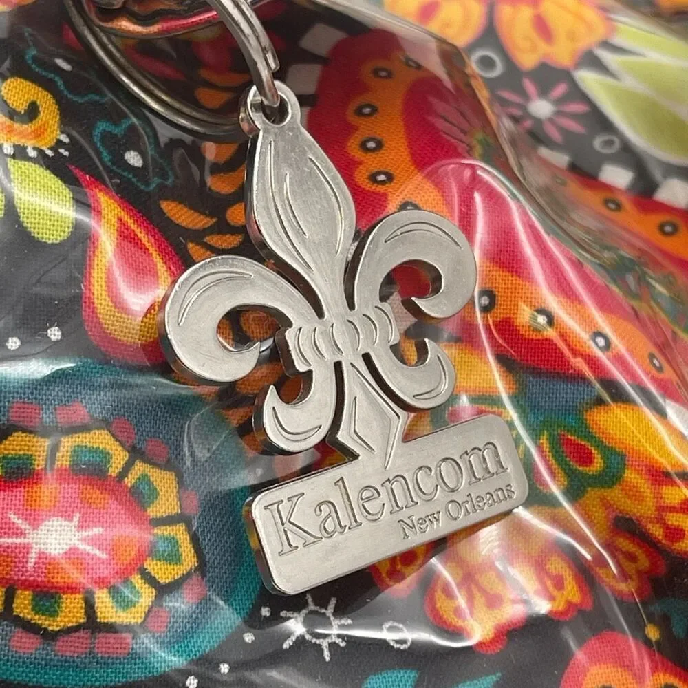 KALENCOM New Orleans Diaper Bag with Pouch One Size Multicolor Paisley Laminated